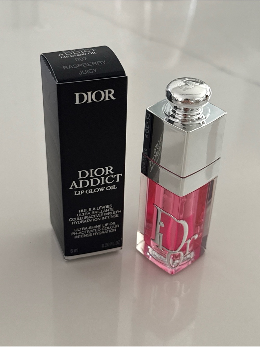 Dior Addict Lip Glow Oil Lipgloss - 046 Cranberry Juicy (Pink)